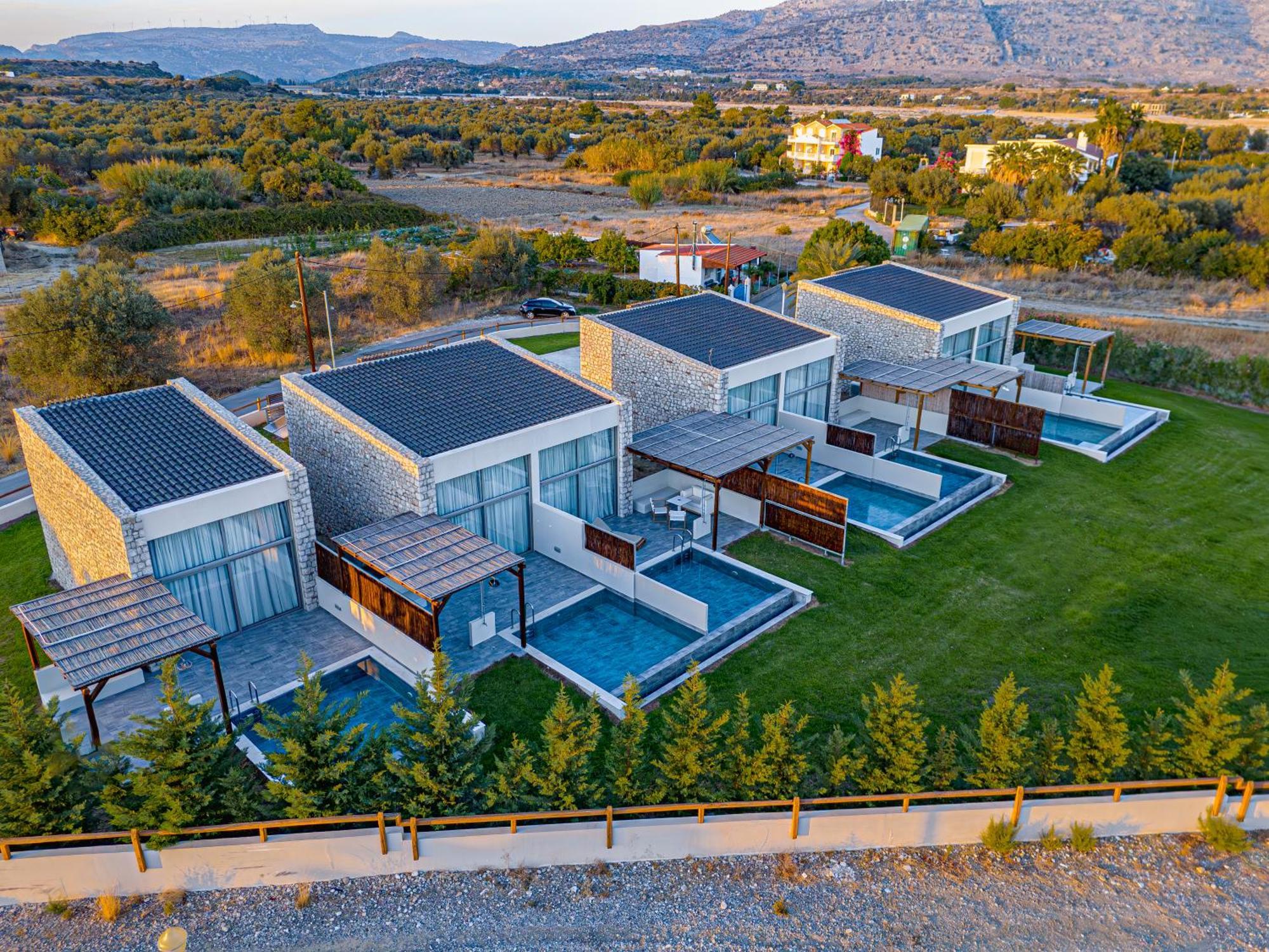 Haraki Luxury Villas Luaran gambar